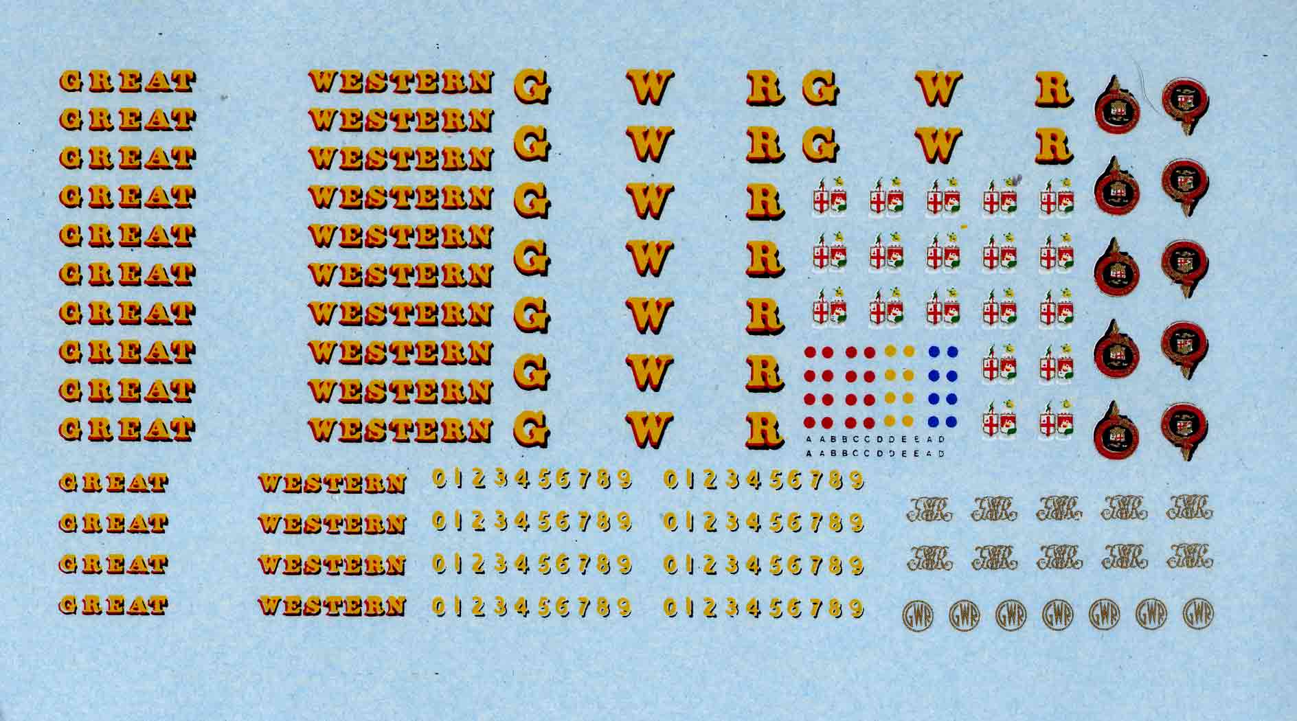 GWR Loco Crests
