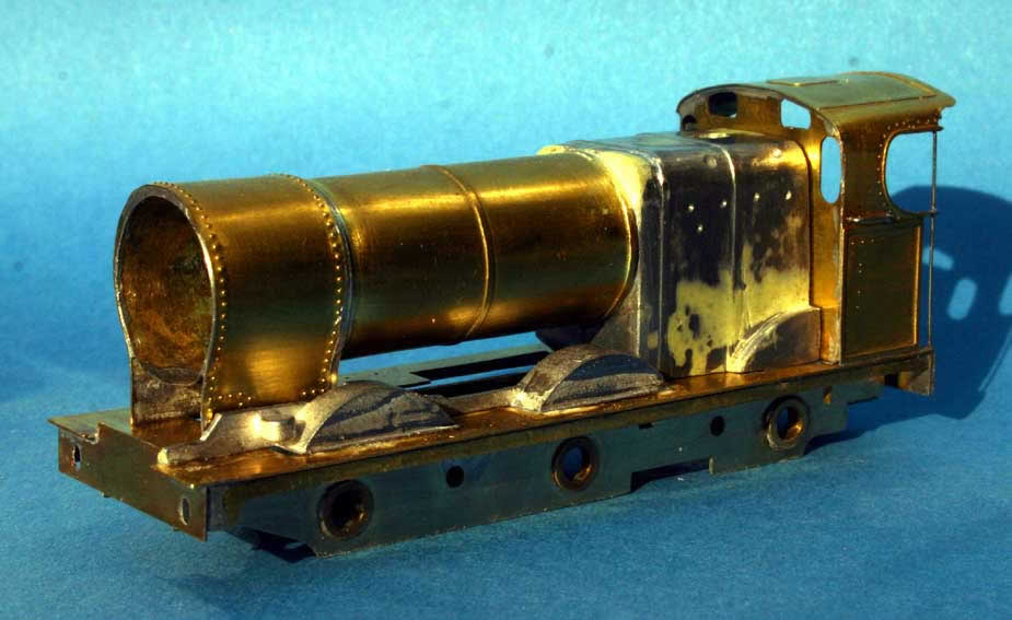 4F Brass etch kit showing construction