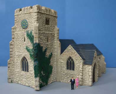 plaster church